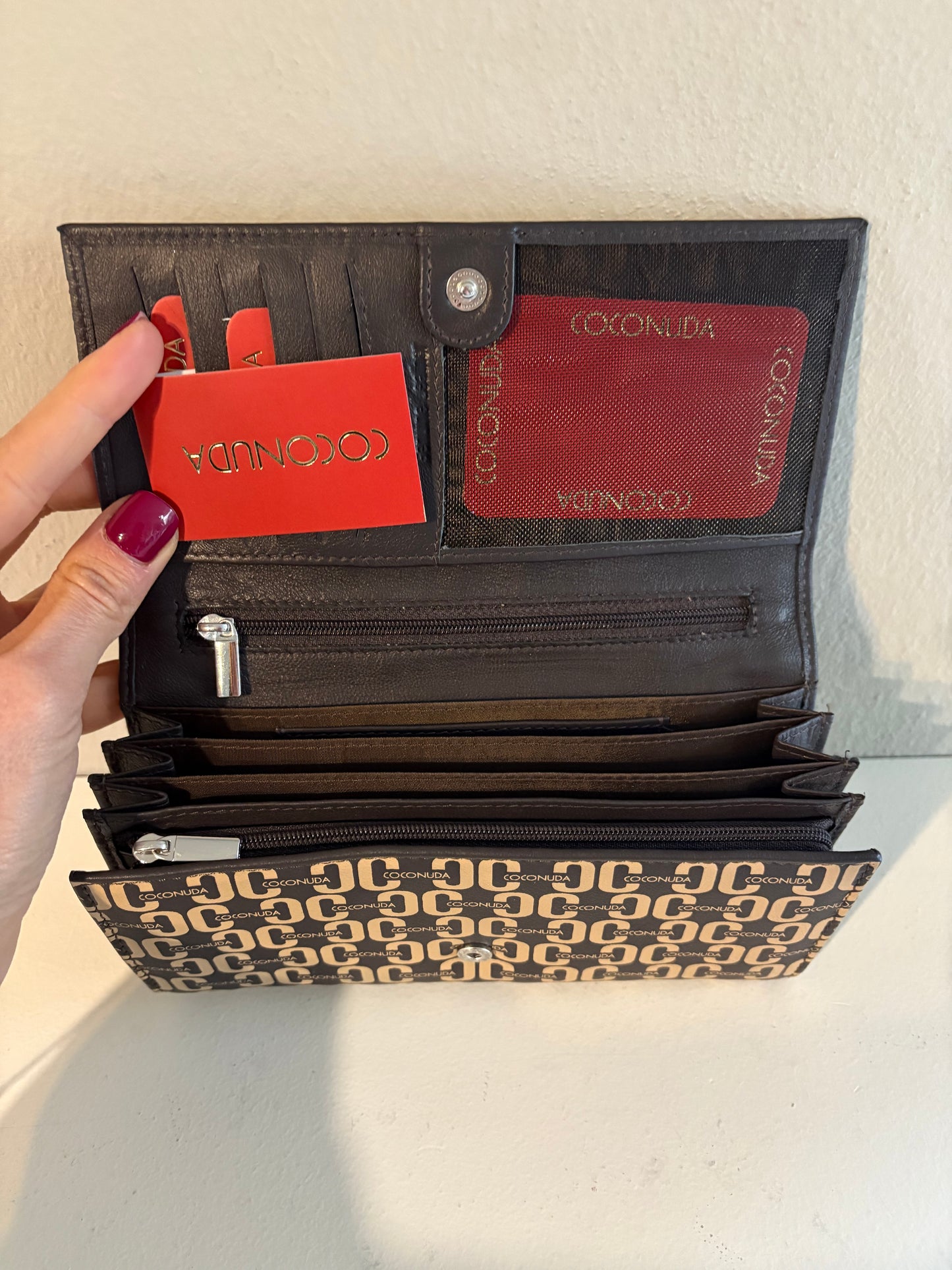 Portafoglio in pelle Coconuda