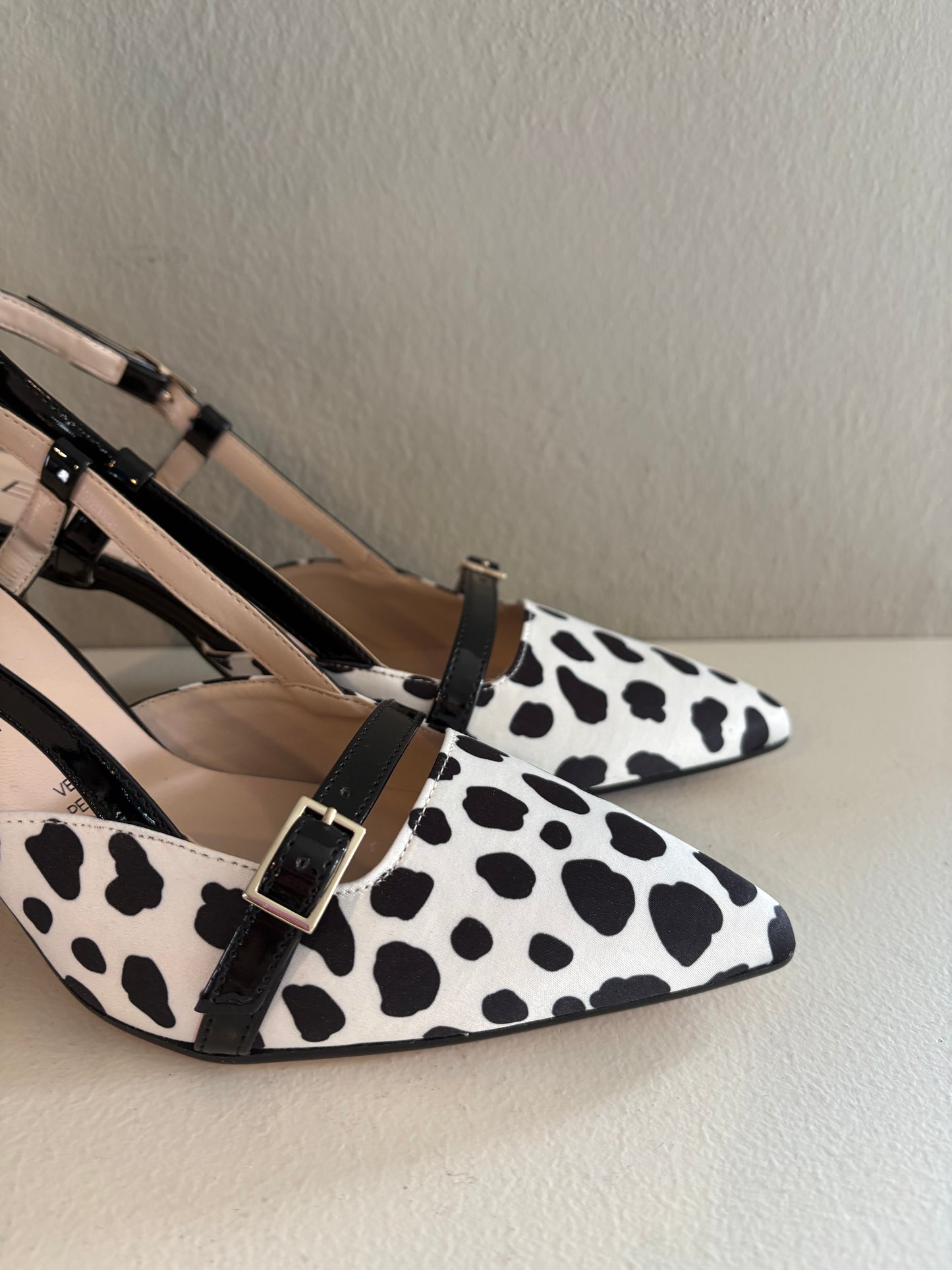 Slingback Bianco e Nero
