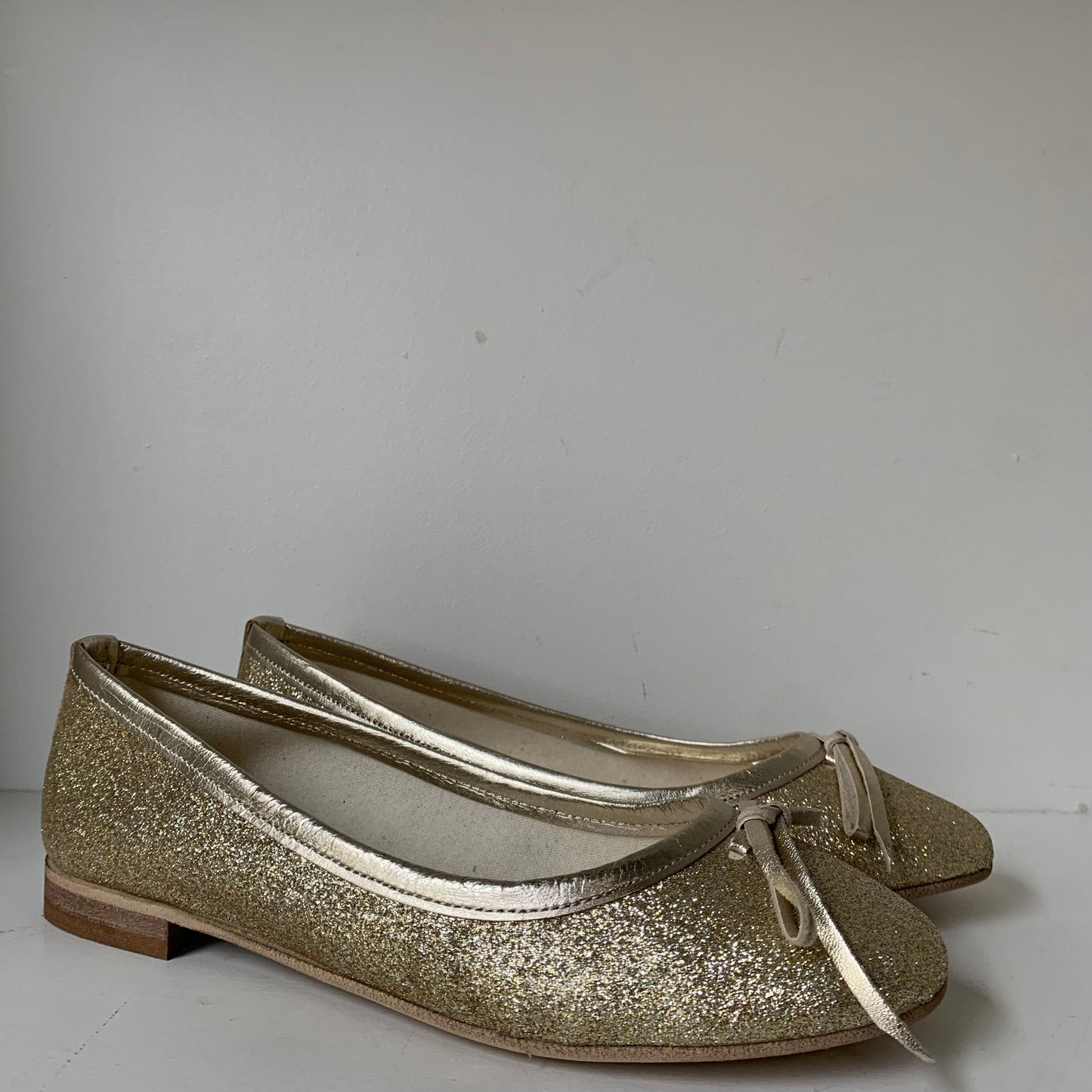 Ballerine glitter oro