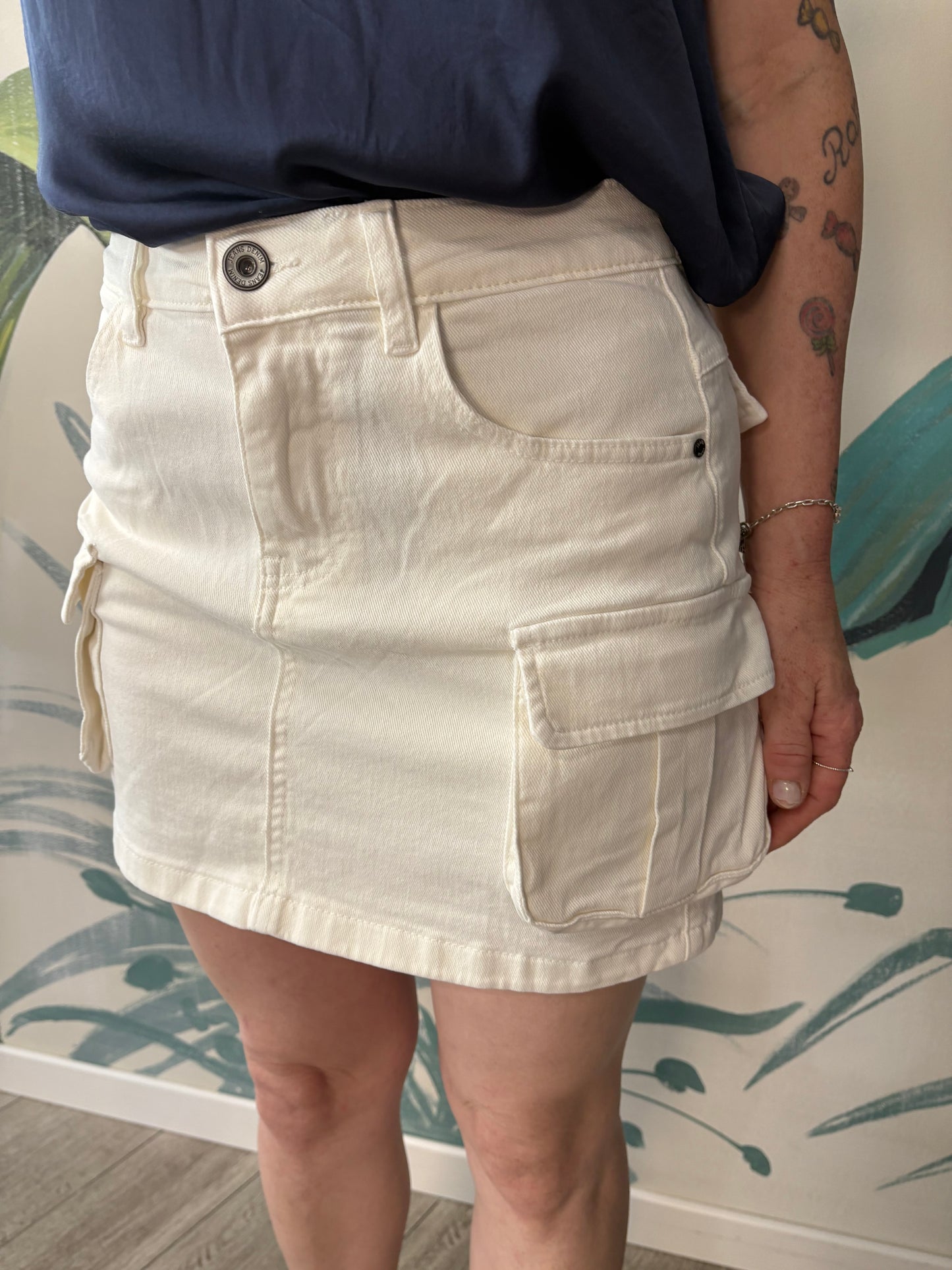 Gonna Cargo in Denim