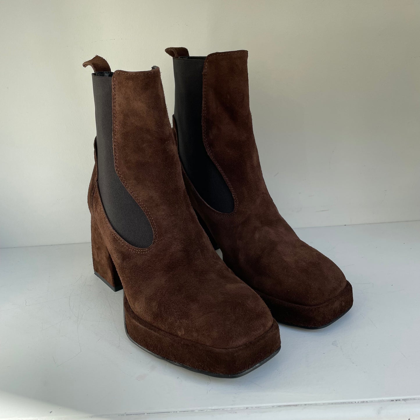 Stivaletto camoscio