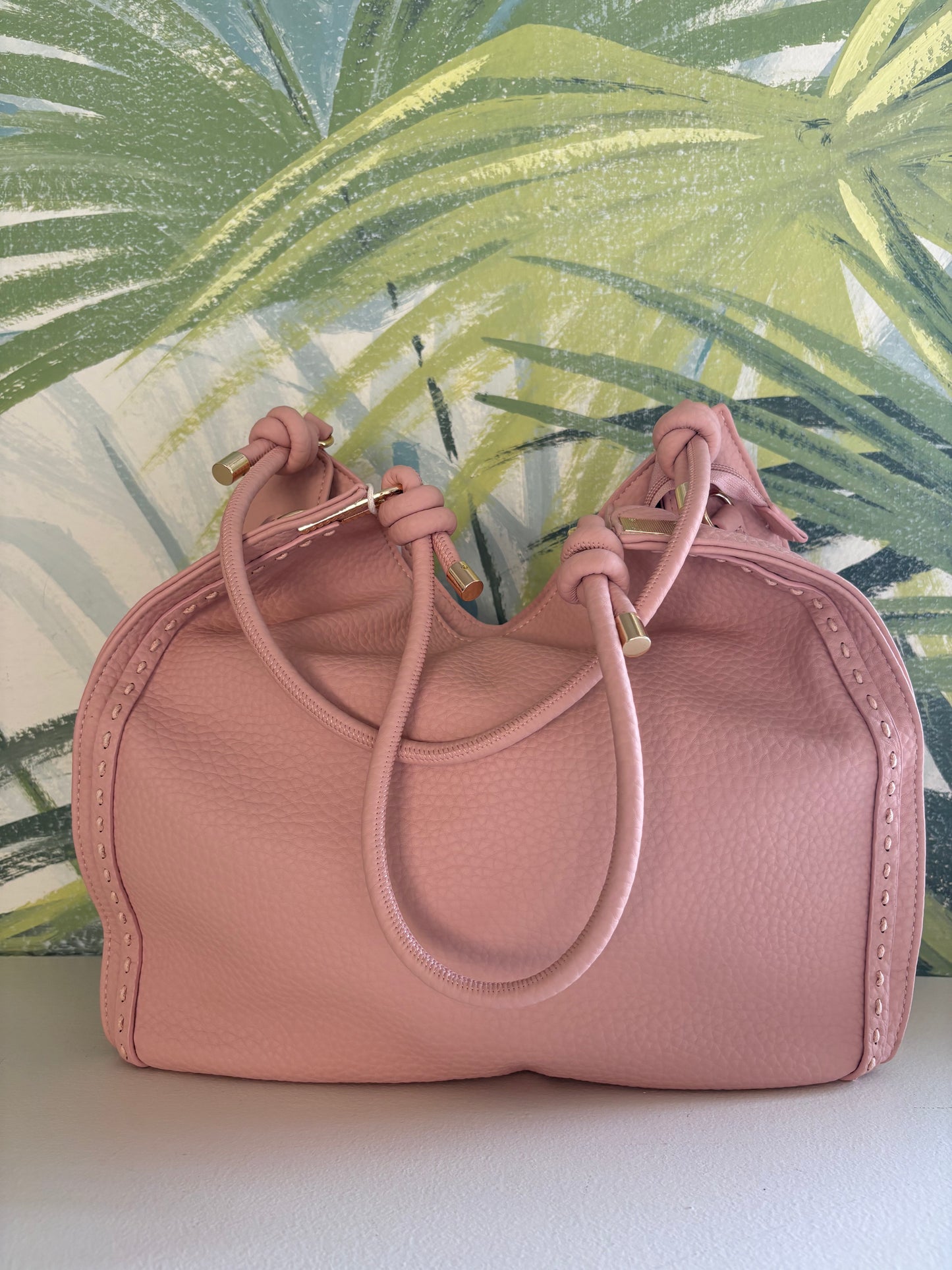 Borsa rosa cipria