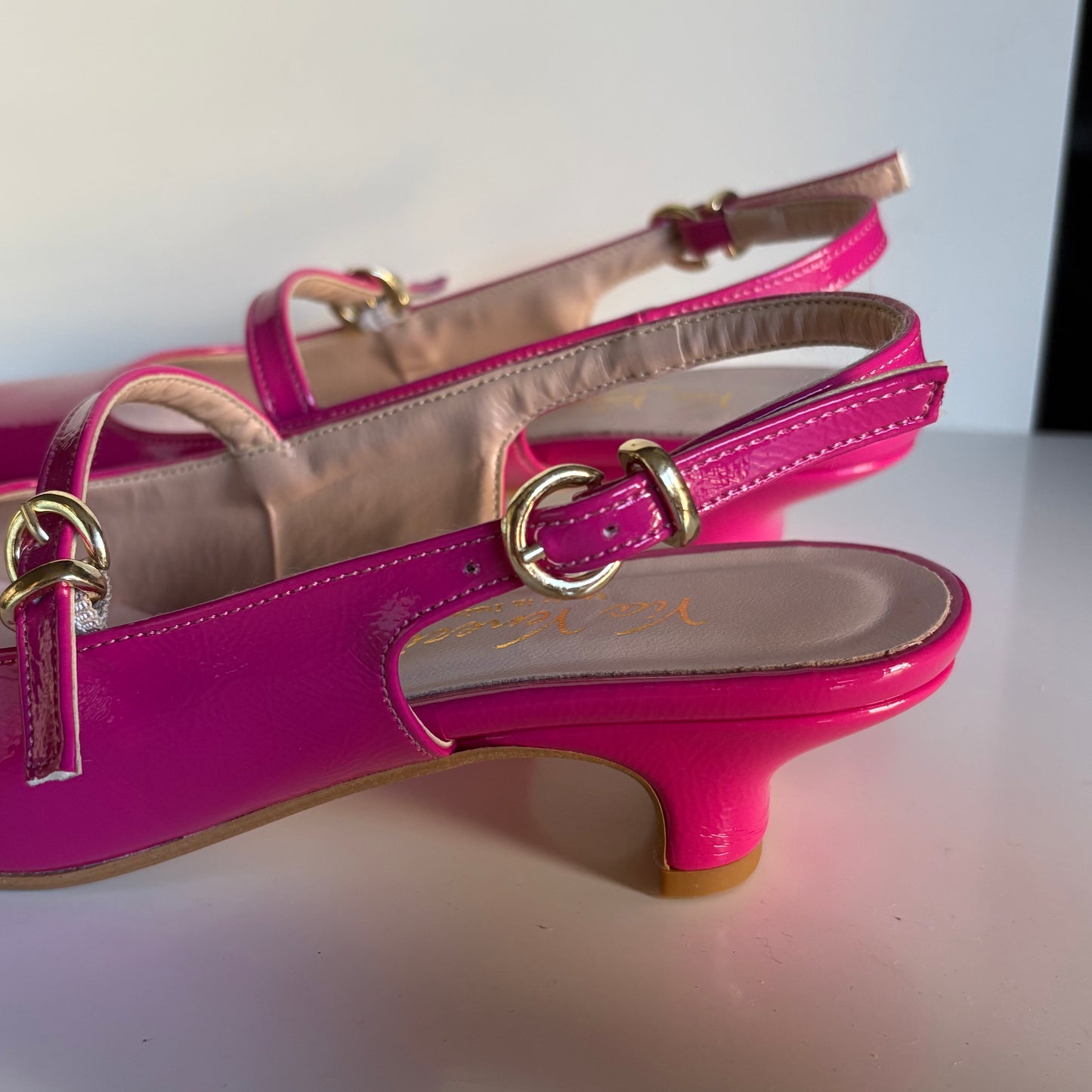 Slingback fucsia