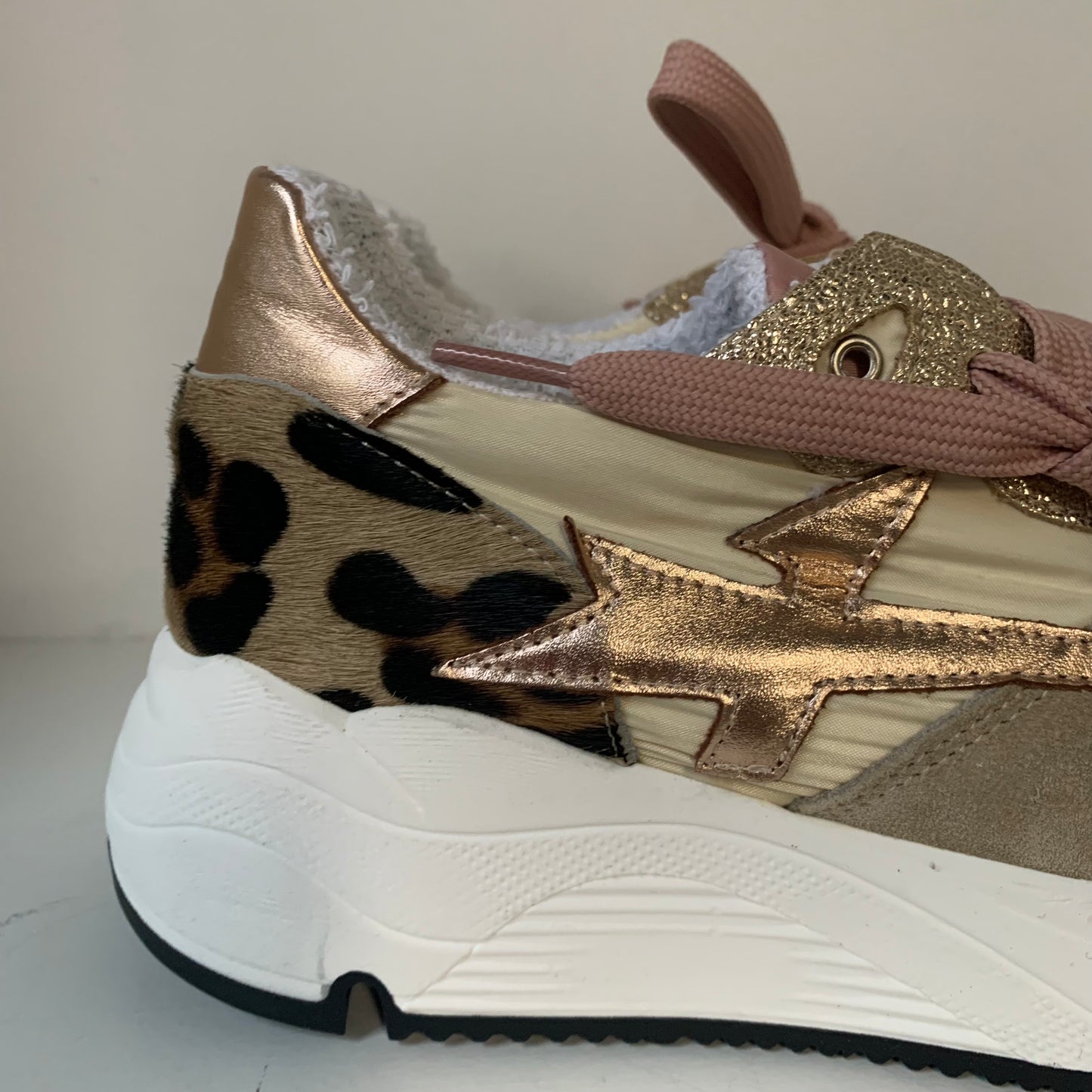 Sneakers beige/maculato