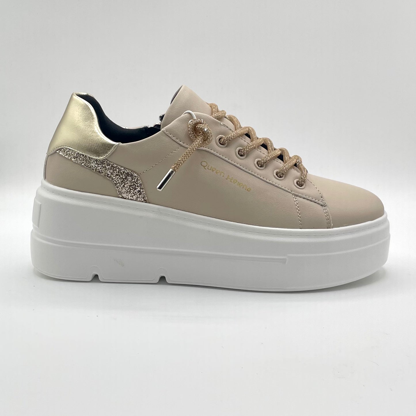 Sneaker Platform beige