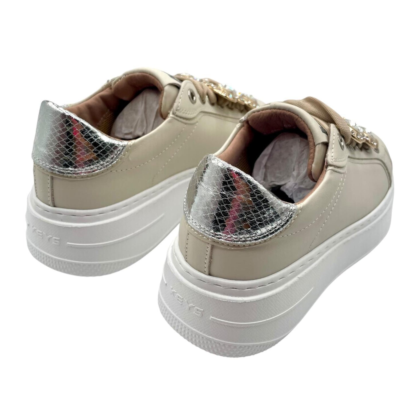 Sneakers pelle panna