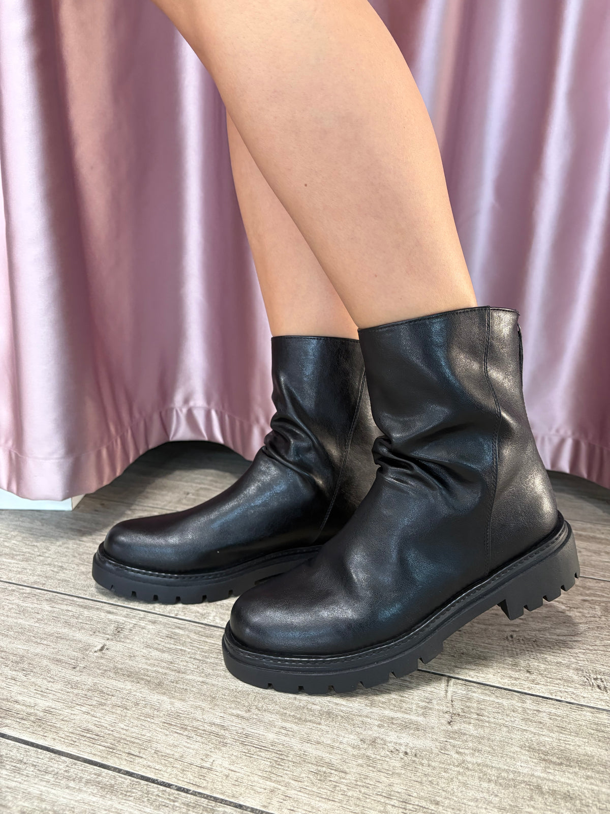 Stivaletto con cerniera