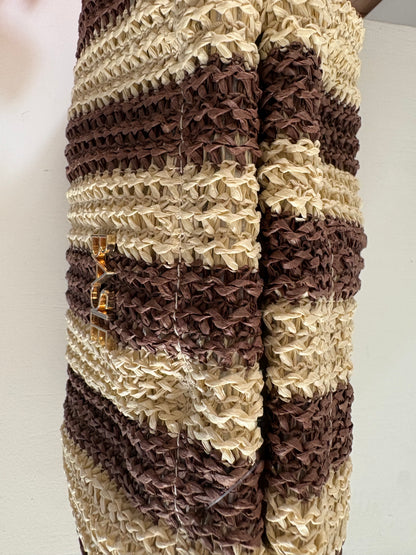 Borsa Pasticcino in Raffia