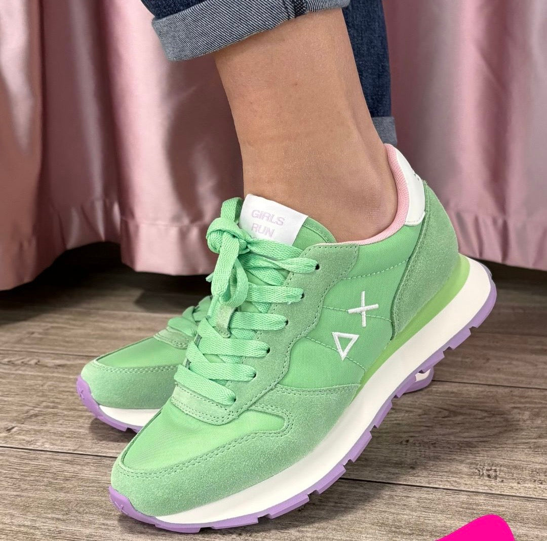 Sneaker Sun68 verde menta
