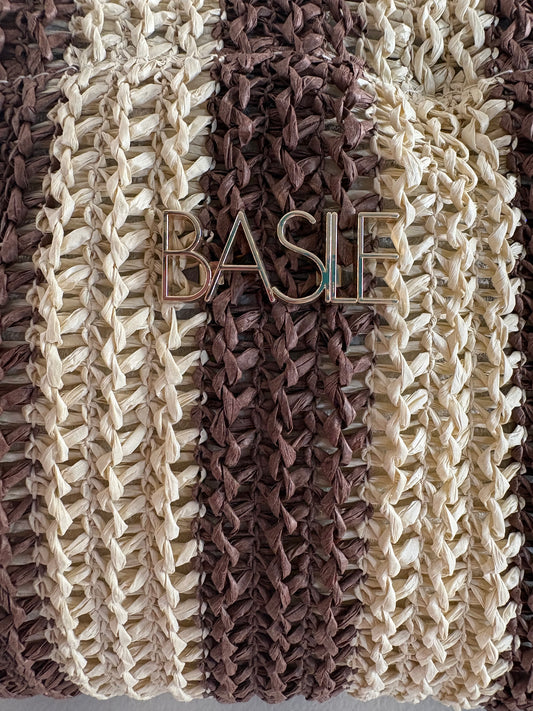 Borsa Pasticcino in Raffia