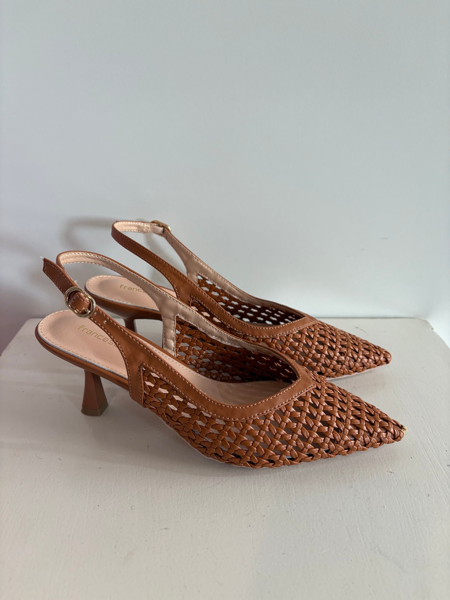 Slingback Cuoio