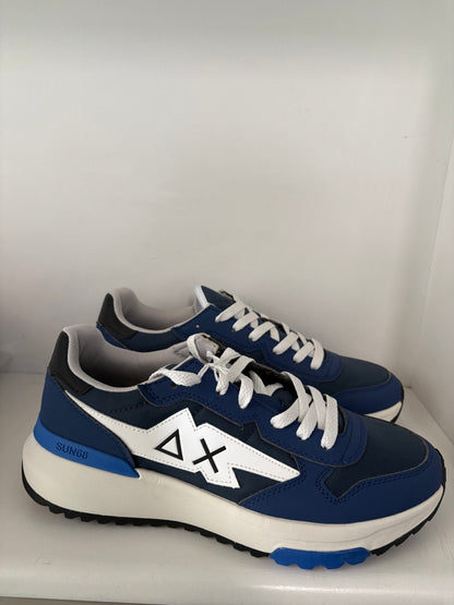 SUN68 Niki 2.0 Solid Navy Blu
