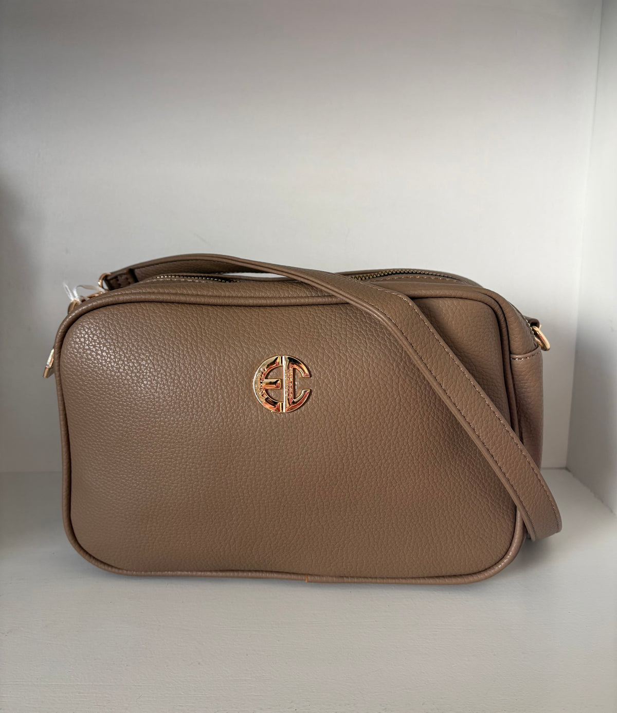 Borsa saponetta in ecopelle