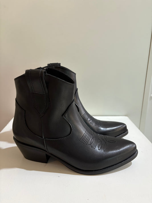 Camperos basso in pelle