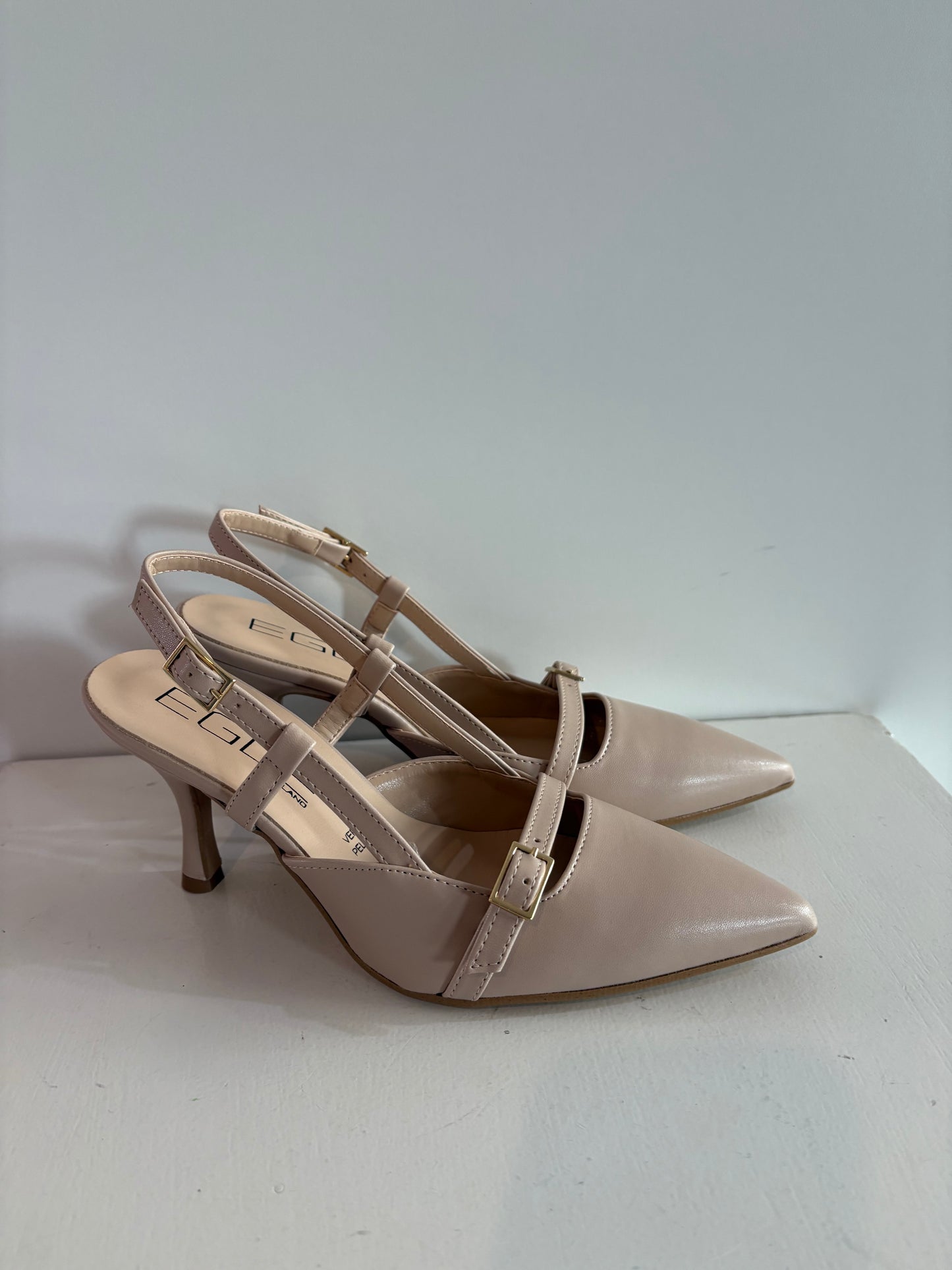 Slingback Nude