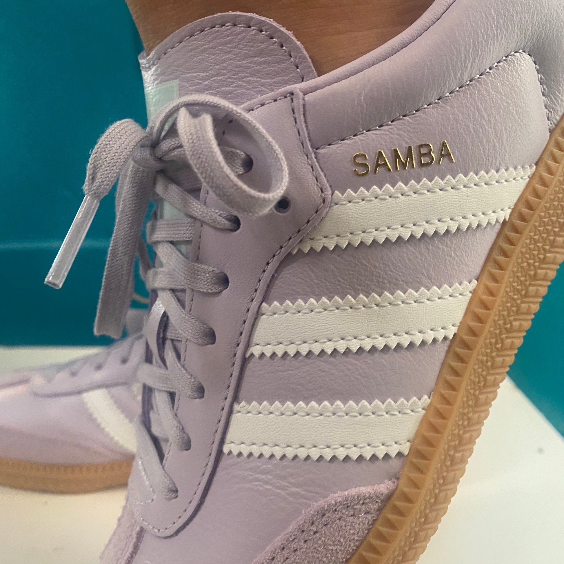 Adidas Samba Og lilla 36 2 3