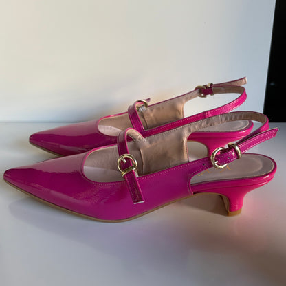 Slingback fucsia