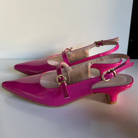 Slingback fucsia