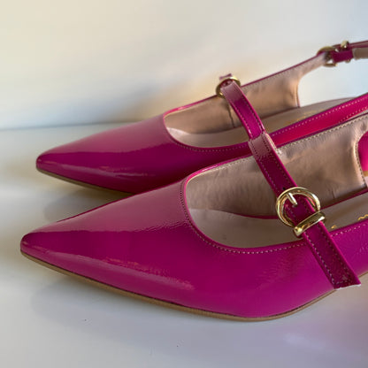 Slingback fucsia