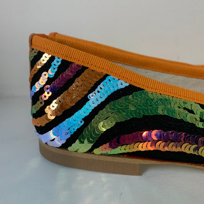 Ballerine pailettes multicolor