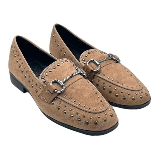 Mocassino taupe camoscio