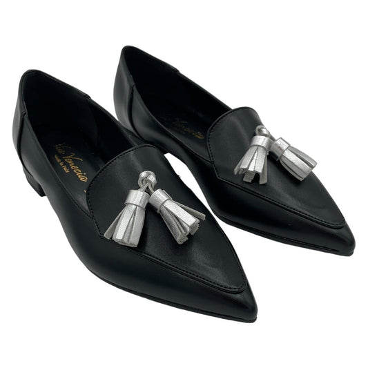 Mocassino nappa argento
