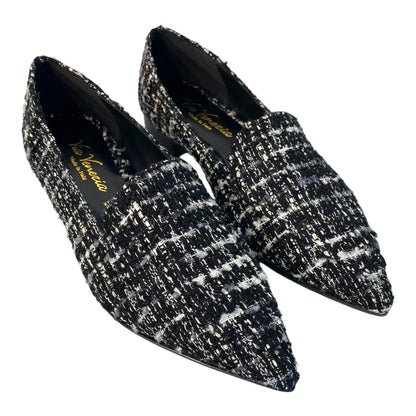 Mocassino lana cotta b/n
