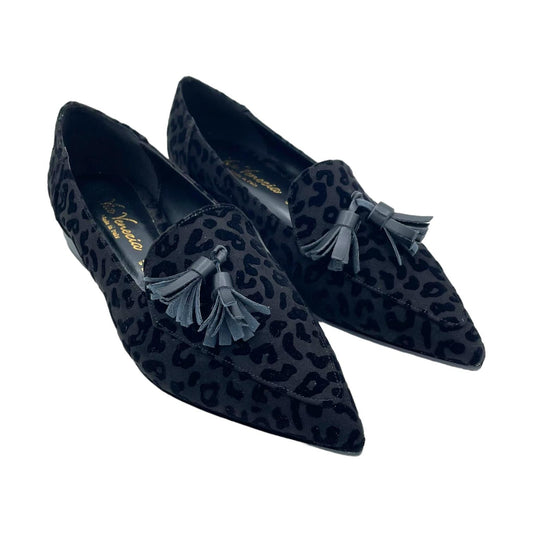 Mocassino pelle leopardato