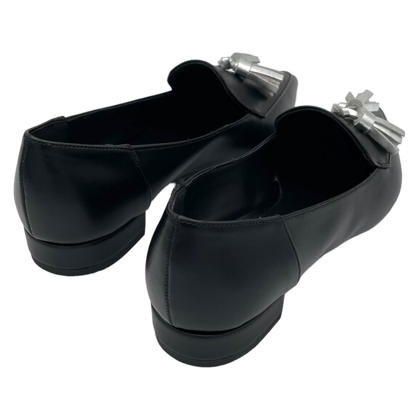 Mocassino nappa argento