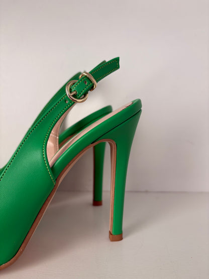 Décolleté verde