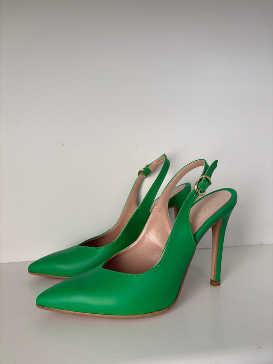 Décolleté verde