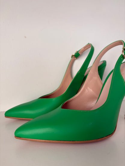 Décolleté verde